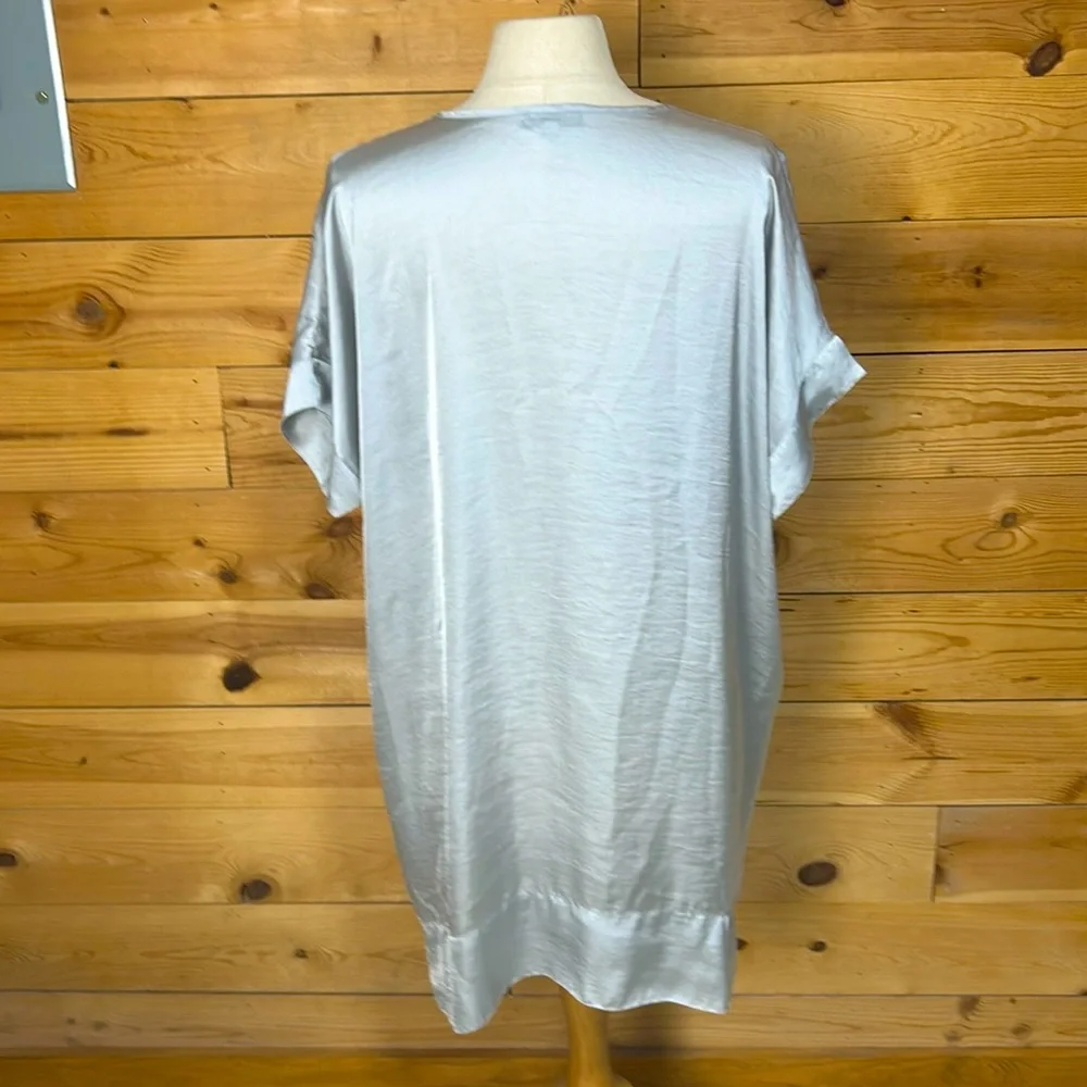 EUC tutu & lilli Wimberley silky polyester tunic top casual dress Roomy L/XL